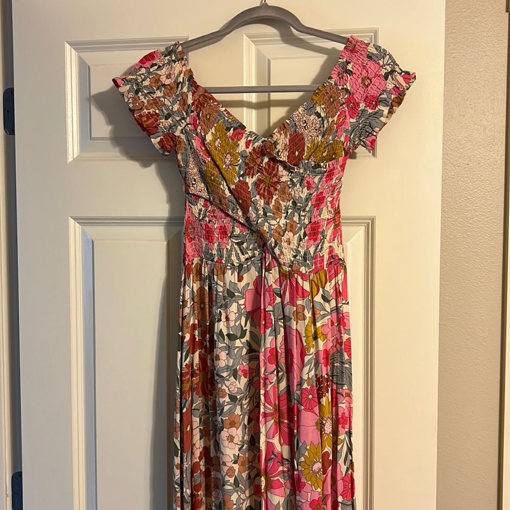 Maxi floral dress